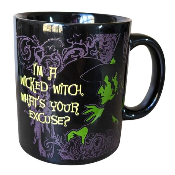 Wicked Witch Wizard of Oz coffee mug black - Picture 1 of 5